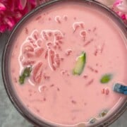 A close view of kheer
