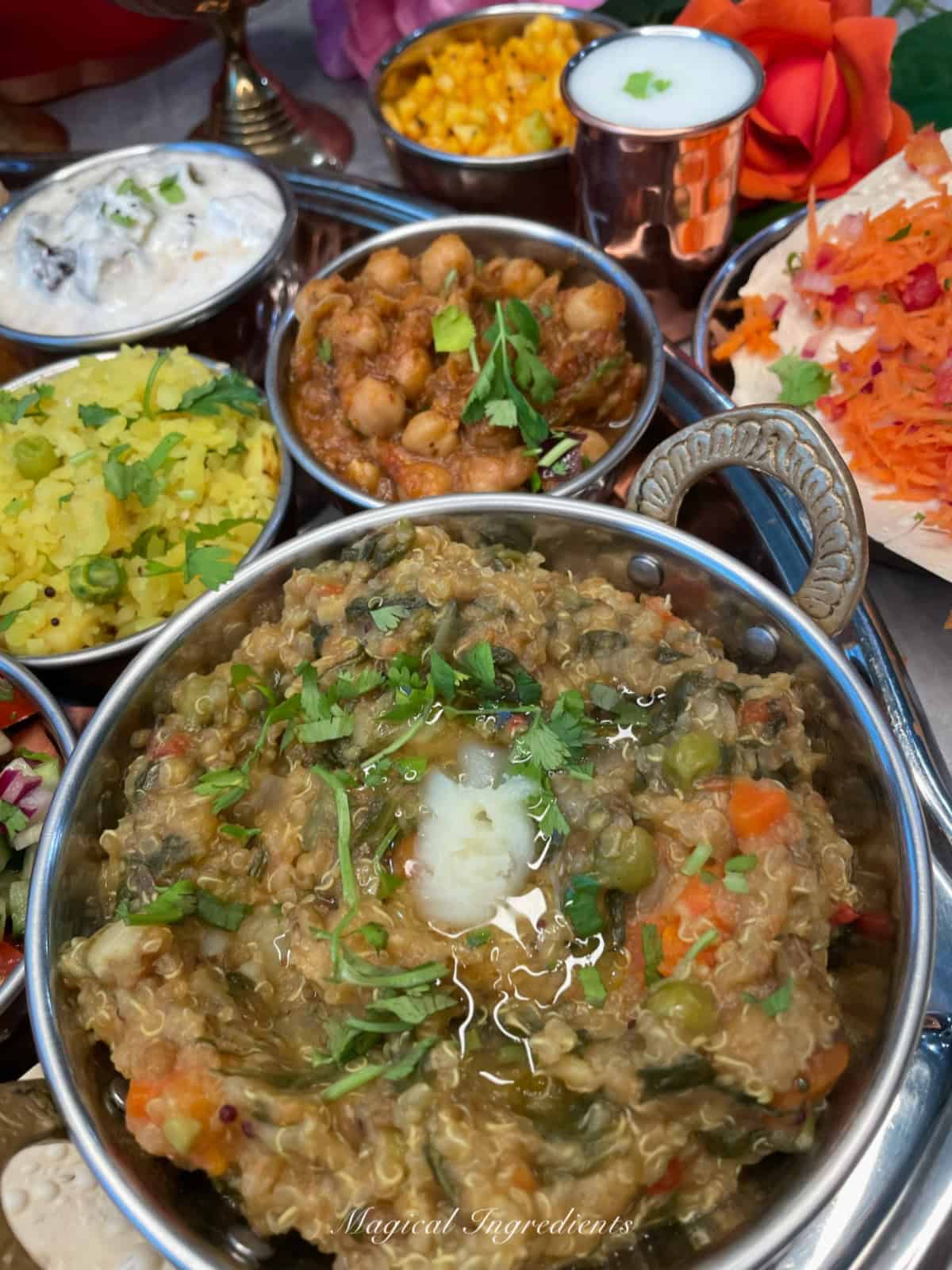 Khichdi with ghee
