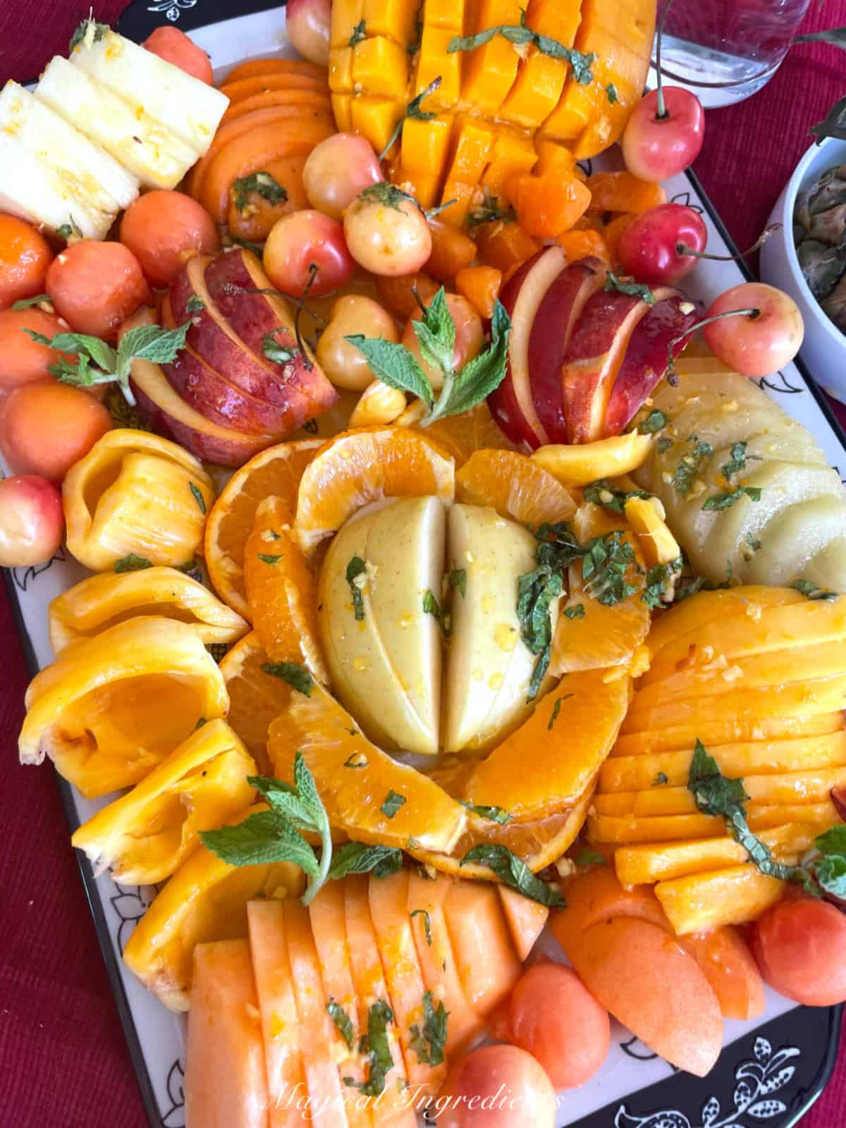 "sun"sational sunshine platter