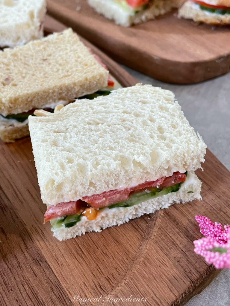Easy Tea Sandwich - Magical Ingredients