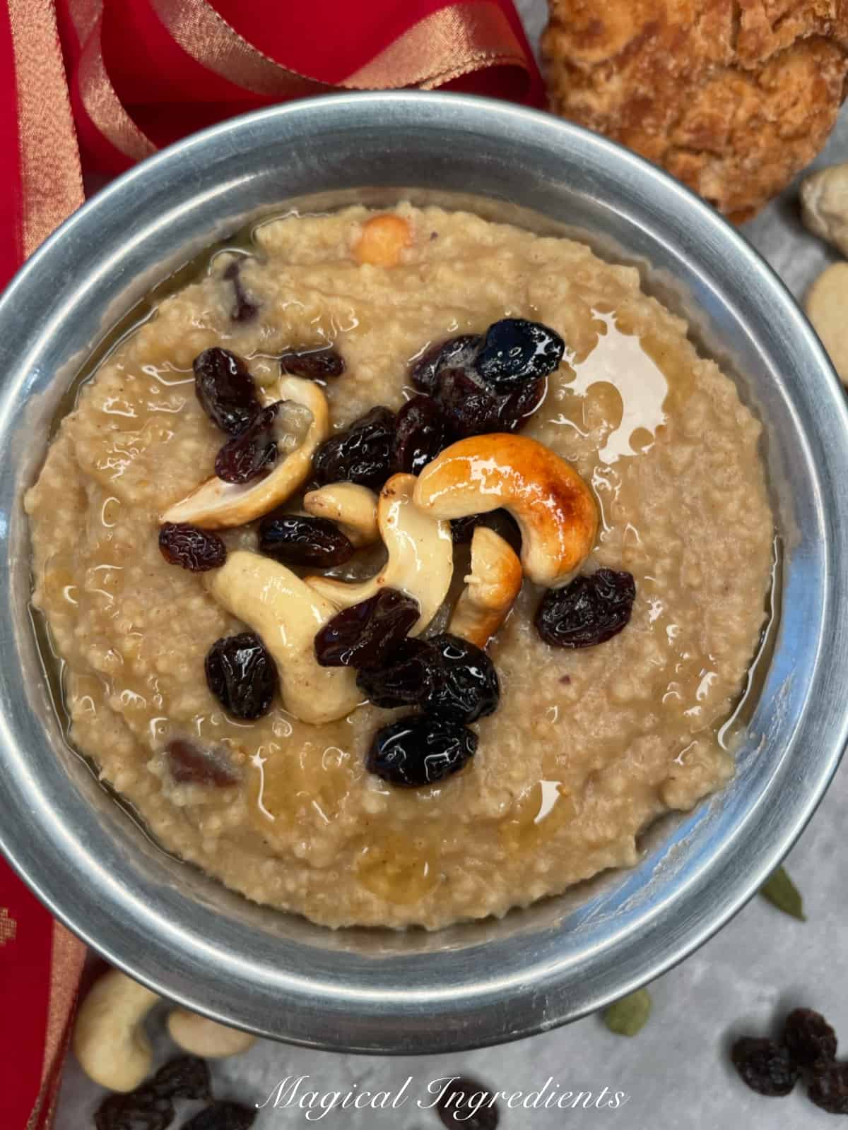Foxtail millet Sweet Pongal