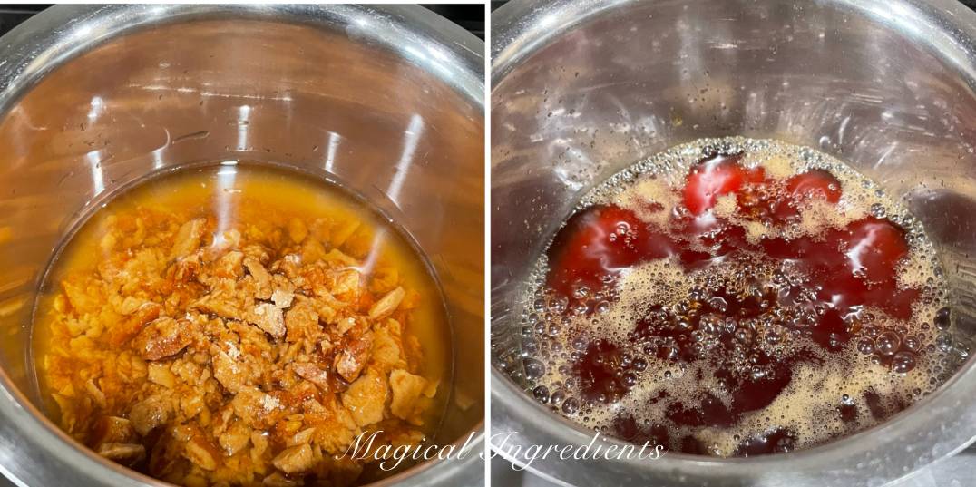 dissolving jaggery