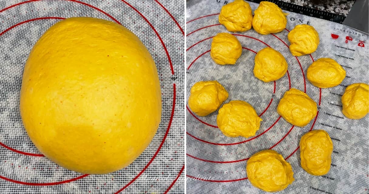 Dividing into portions