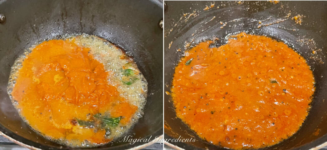 cooking the chutney