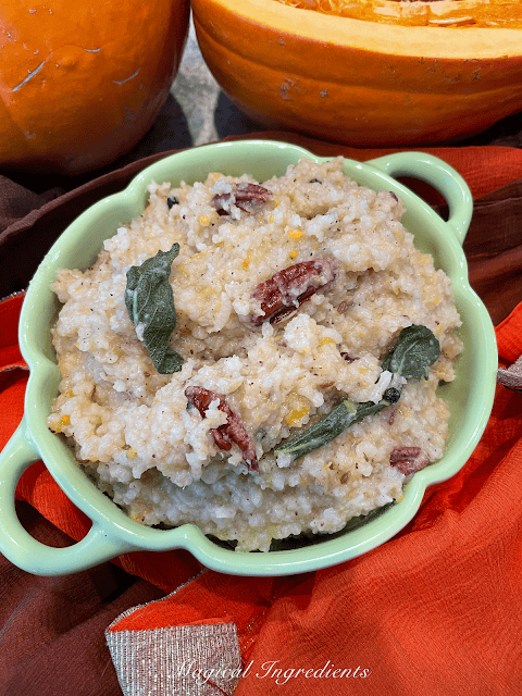 Brown Butter Pumpkin Sage Pongal - Magical Ingredients