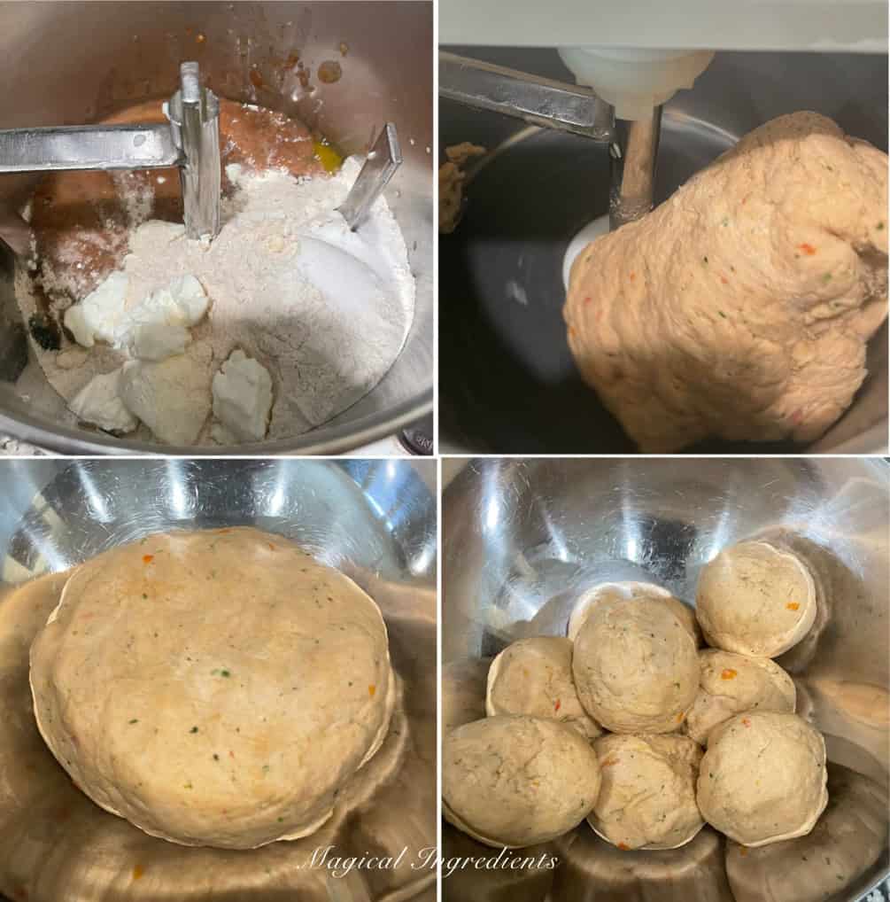 making the dough