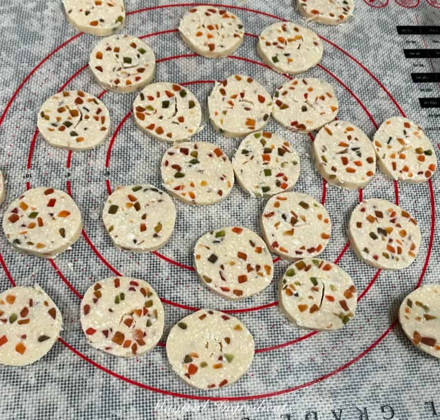 sliced cookies