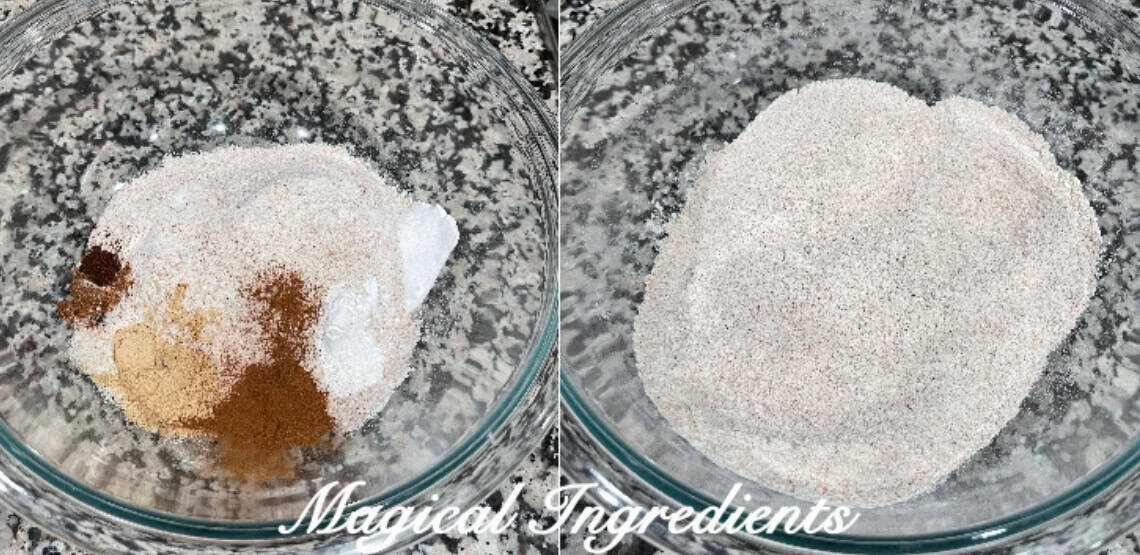 mixing dry ingredients