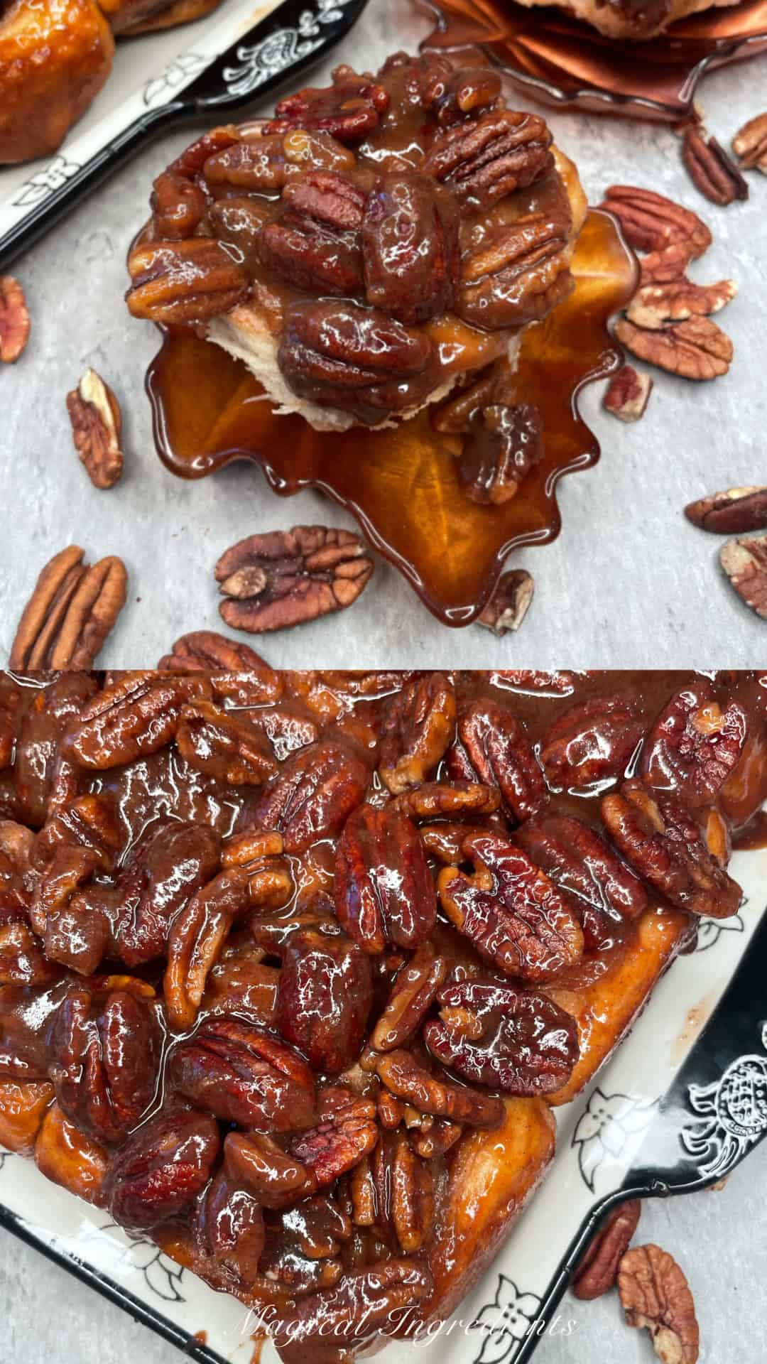 Bread Butter Icon Maple Pecan Cinnamon Rolls - Magical Ingredients